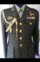 UNIFORM Soldier shirt, suit, pants, Pins, Ranks, Wing Royal Thai army Mi... - $879.25
