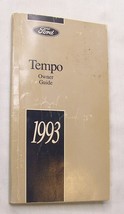 1993 FORD TEMPO OWNERS GUIDE BOOK MANUAL - $9.89