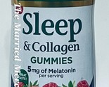 Nature&#39;s Bounty Sleep &amp; Collagen Gummies 5 mg Melatonin 140 ea 8/2024 FR... - £14.74 GBP