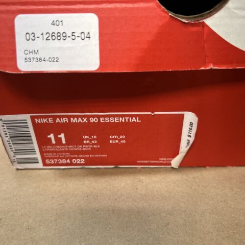 nike air max 90 box