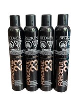 4X Redken Forceful 23 Super Strength Finishing Spray 9.8oz - £141.40 GBP