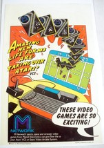  1983 Mattel M Network Video Games Ad For Atari 2600 - £6.28 GBP