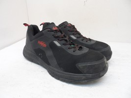 AGGRESSOR Men&#39;s 3000 Steel Toe SP FreshTech Athletic Work Shoes Black Size 8.5M - £28.46 GBP