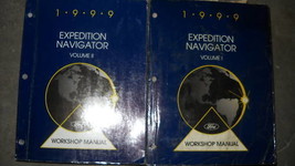 1999 Ford Expedition Lincoln Navigator Réparation Service Shop Manuel Set Usine - £143.87 GBP