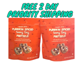 2-packs Trader Joe’s PUMPKIN SPICED teeny tiny Pretzels  - £16.02 GBP