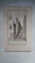 18thc Neoclassical engraved Roman soldier Prints designer lot #211 - £78.34 GBP