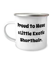Reusable Exotic Shorthair Cat Gifts, Proud to Have a Little Exotic Short... - $19.75