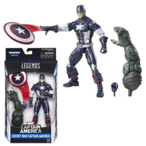 Captain America Marvel Legends Series 6-inch Captain America (Abomination BAF) - £20.74 GBP