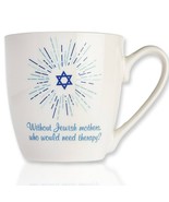 Jewish Mothers Therapy 17 oz Coffee Cup Mug - $12.73