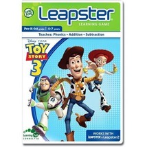 Leapster Pre-K-1st grade Toy Story 3 Learning Game Phonics Fun Word Buil... - £17.45 GBP