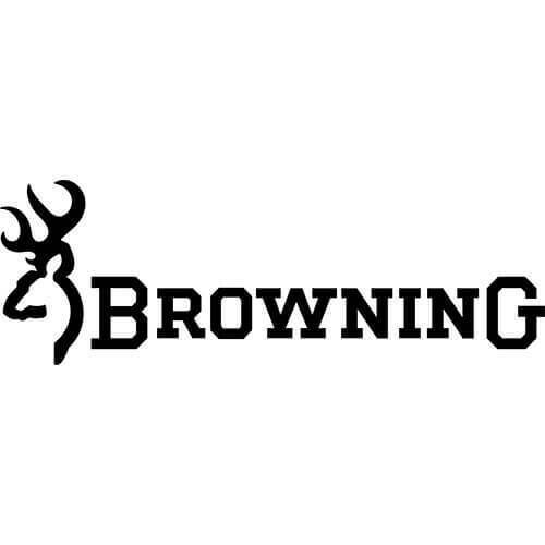 2x Browning Logo Vinyl Decal Sticker Different colors & size for Car/Window