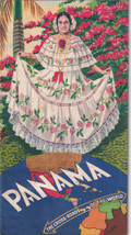 Panama The Cross-Roads of the World Travel Brochure 1930-40&#39;s - $4.00