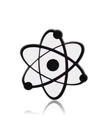Atomic Symbol Hard Enamel Lapel Pin - £7.85 GBP