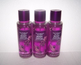 Victoria's Secret Berry Santal Fragrance Mist 8.4 fl oz Lot of 3  - $32.99