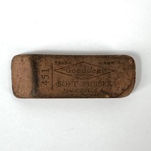 Vintage Goodyear Advertising Soft Rubber Eraser 451 Made in the USA 2 1/... - $18.97