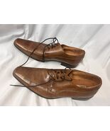 Clarks Somerset Men&#39;s Brown Leather Oxford Dress Shoes Lace Up Size 10.5 - $535.09 MXN