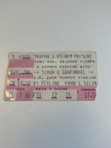 Simon &amp; Garfunkel Ticket Stub San Diego 8/28/1983 2nd last US Show Pre Graceland - £19.72 GBP