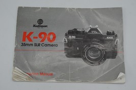 Kalimar K-90 35mm SLR Camera Manual - $14.84