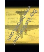 C-3 Airplane Vintage Technical Aviation Education Schematic Training Dia... - $14,756.33 MXN