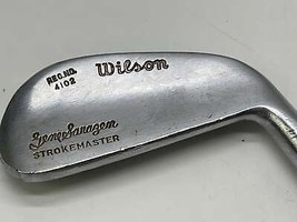 Wilson Gene Sarazen Strokemaster 2 iron/ RHP /  R-Flex Steel Shaft Leath... - £13.12 GBP