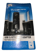 USB 3.0 Gigabit Ethernet LAN RJ45 1000Mbps Network Adapter For Windows PC Mac - £14.19 GBP