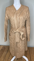 Rachel Parcell NWT $129 Women’s Belted Cardigan Sweater Size XS Mustard B1 - £57.98 GBP