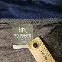 KA Knights Apparel Auburn Men's Gray 1/4 Zip Pullover Sweatshirt Size L 42/44 image 3