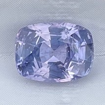 CERTIFIED Ceylon Natural Unheated Violet Sapphire 1.30 Cts Cushion Cut Loose Gem - £280.45 GBP