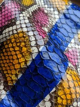 Genuine Python Leather Piece Size 35 x 189cm - $98.01