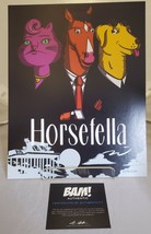 Bojack Horseman Art Print by Wryan Watkins Signed Bam Box w/COA - £4.48 GBP