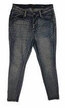 Judy Blue Skinny Fit Jeans Womens 3/31 Measured 32x31 Blue Stretch Medium Wash - £22.11 GBP