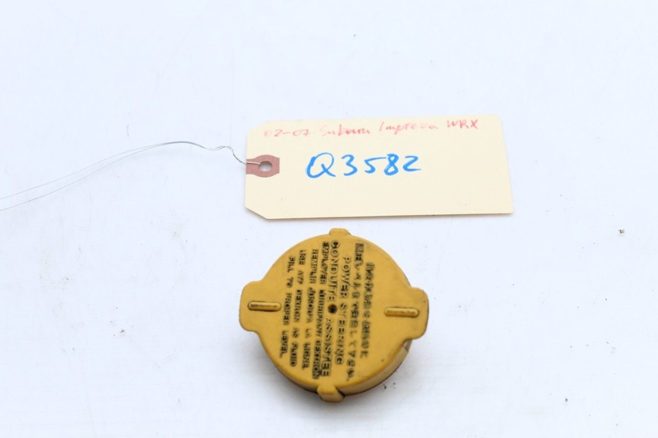 02-07 SUBARU IMPREZA WRX POWER STEERING CAP Q3582 - $35.19