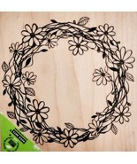 Hero Arts Rubber Stamp Flower Wreath 2011 Arts And Crafts Crafts E15 - $14.99