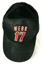 Brandon Webb #17 Diamondbacks Embroidered Black Baseball Hat Cap Adjustable - £13.89 GBP