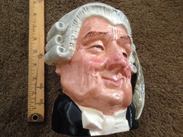 Large Royal Doulton Character Toby Jug 1958 The Lawyer D6498 - $48.51