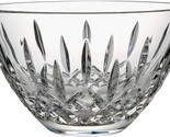 Waterford Crystal Lismore 8&quot; Bowl Master Craft Round #1050187 Ireland Gi... - $150.10
