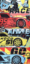 Disney Pixars Racecar Time Go Beach Towel Measures 28 x 58 inches - $16.78