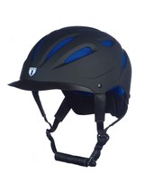 Tipperary Sportage 8700 Hybrid Helmet Small Black/Royal  Blue - New - $58.78