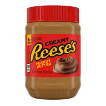 REESE&#39;S Creamy Peanut Butter Current Size:18 oz jar, 4 Pack - £12.94 GBP
