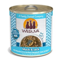 Weruva Cat Mack and Jack with Mackerel and Grilled Skipjack in Gravy 10oz. (Case - £63.26 GBP