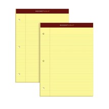 Tops Docket Gold Writing Pads, 8-1/2&quot; X 11-3/4&quot;, Narrow Rule, Canary Pap... - £25.95 GBP