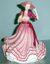 Royal Doulton KATE Pretty Ladies Figurine in Pink Hat #HN5527 New - £184.90 GBP