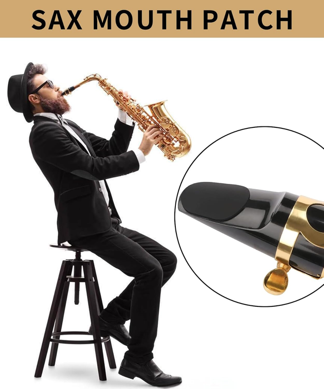 64Pcs 0.8Mm Thick Saxophone and Clarinet Mouthpiece Cushion - Alto/Tenor Sax Mou Item image 2