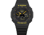 Casio G-Shock Analog Digital Resin Bluetooth Blue and Yellow Watch GA-B2... - $116.85
