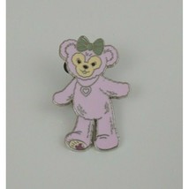 2017 Shanghai Disney Resort Pink Duffy Teddy Bear Walking Trading Pin - £3.41 GBP