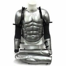 Greek Muscle Armor W Chest, Legs, Arms And Shoulders Guard Set Wearable Costume - £325.86 GBP