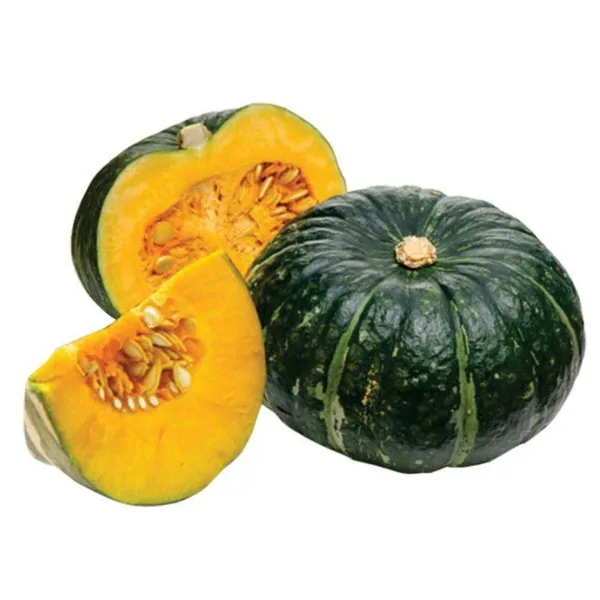 Organic Japanese Kabocha Pumpkin Winter Squash 12 Seeds 2023 Fresh Garden - £8.67 GBP