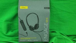 Jabra Engage 50 II - (50 II Link) USB-A UC Stereo Wired Headset NEW - Fa... - $86.98