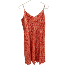 Gap Dress Womens Large Sleeveless Pullover Sundress Red Floral - £13.73 GBP