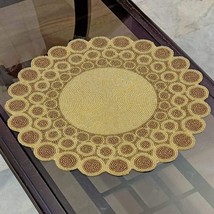 Asravik Decorative Handmade Beaded Round Table Placemat/Runner (Size 14 ... - £23.73 GBP